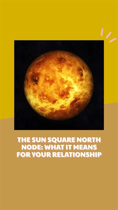 north node square sun synastry